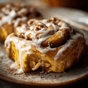 Pumpkin Cinnamon Rolls