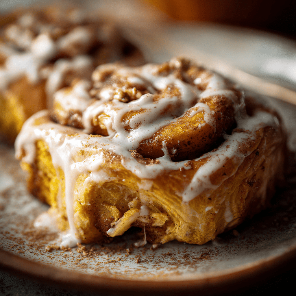 Pumpkin Cinnamon Rolls