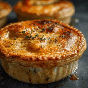 Roasted Autumn Vegetable Pot Pies