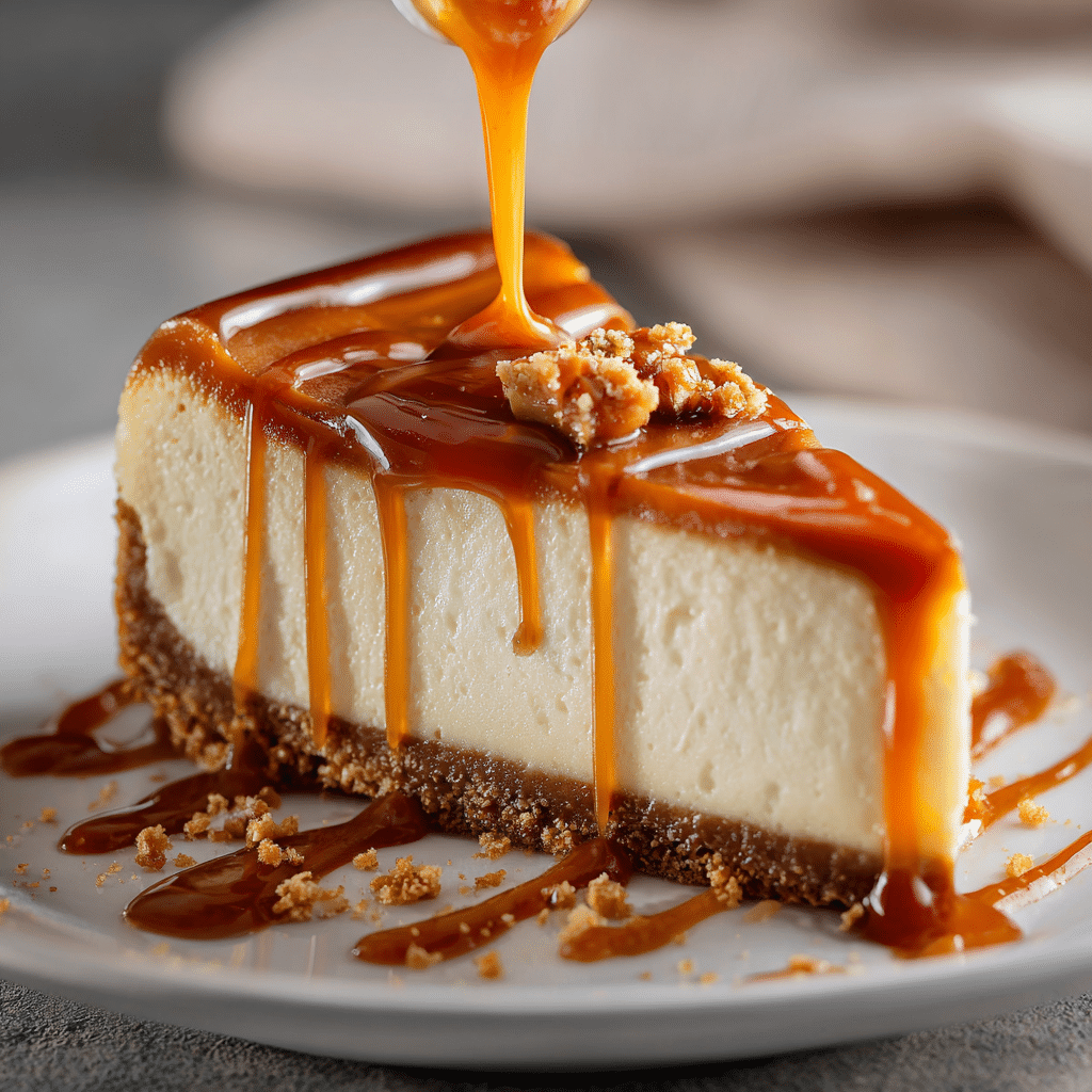 Salted Caramel Cheesecake