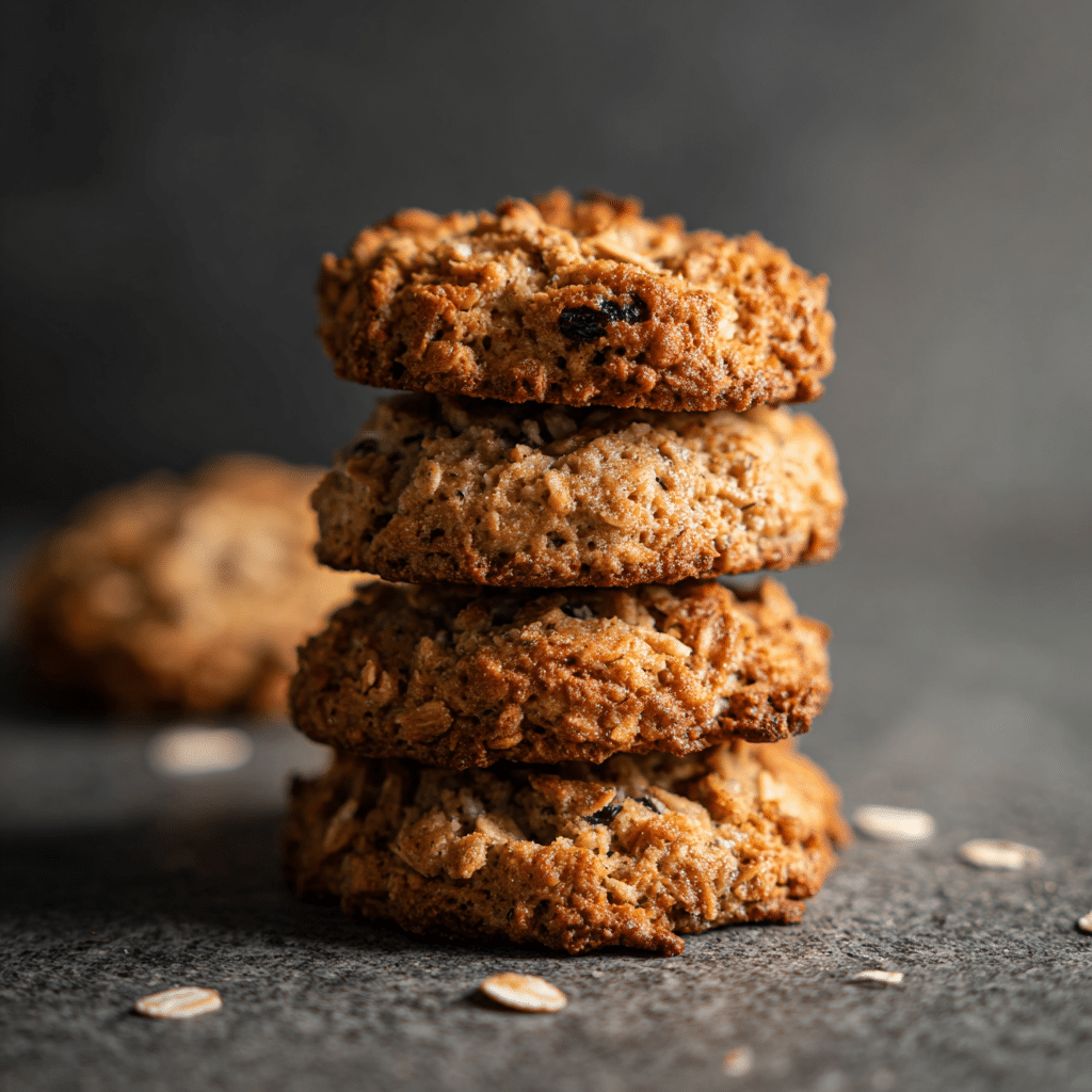 3-Ingredient Oat Cookies