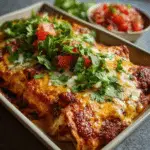 Bean and Cheese Enchiladas
