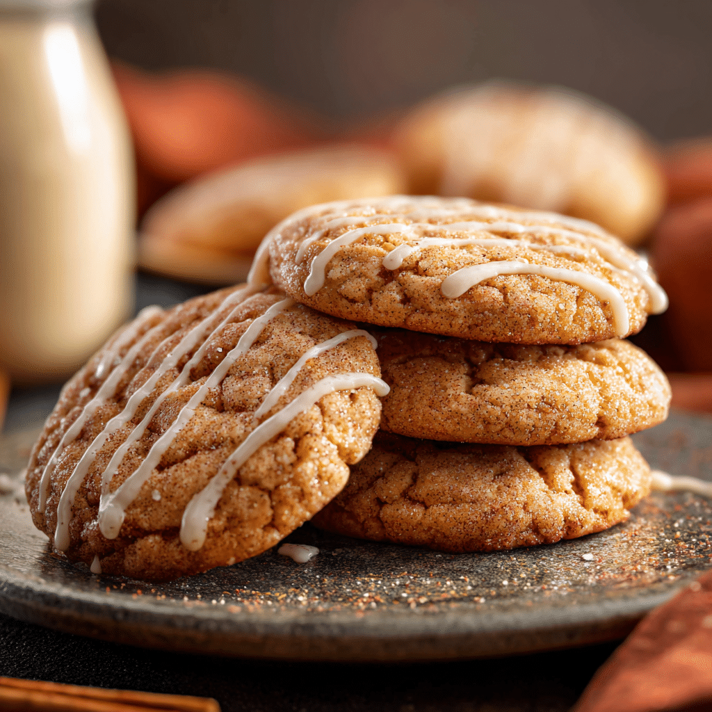 Chewy Maple Cinnamon Cookies