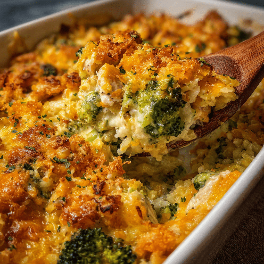 Chicken Broccoli Rice Casserole