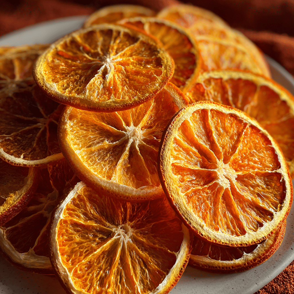 Easy Dried Orange Slices