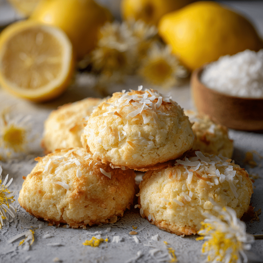 Lemon Coconut Heaven Cookies