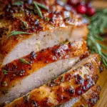 Maple Glazed Boneless Turkey Breast Roast