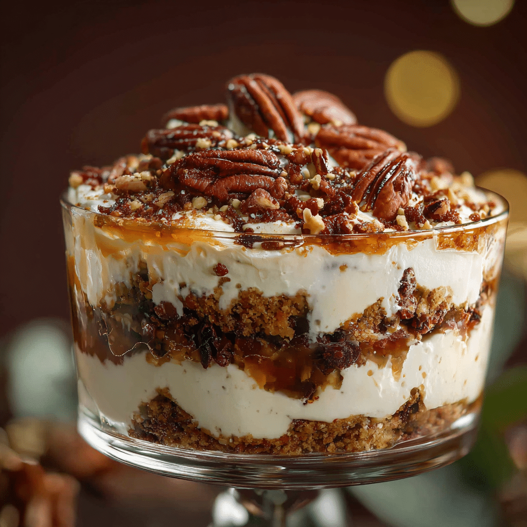 Pecan Pie Cheesecake Trifle