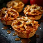 Salted Caramel Apple Mini Pies