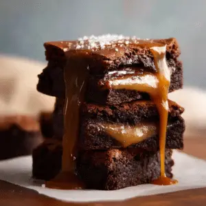 Salted Caramel Brownies