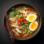 Spicy Chicken Ramen Bowl