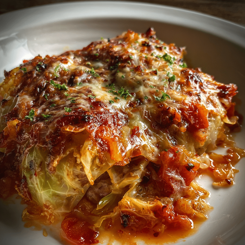 Stuffed Cabbage Roll Casserole