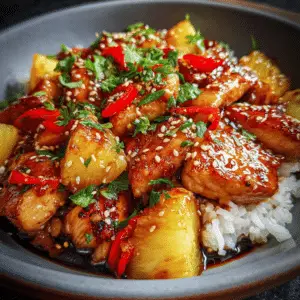 Teriyaki Pineapple Chicken