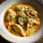 Thai Coconut Curry Dumpling Soup