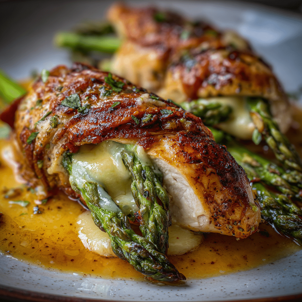 Asparagus Stuffed Chicken
