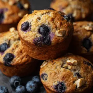 Banana Blueberry Muffins