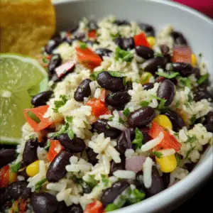Black Bean and Rice Salad