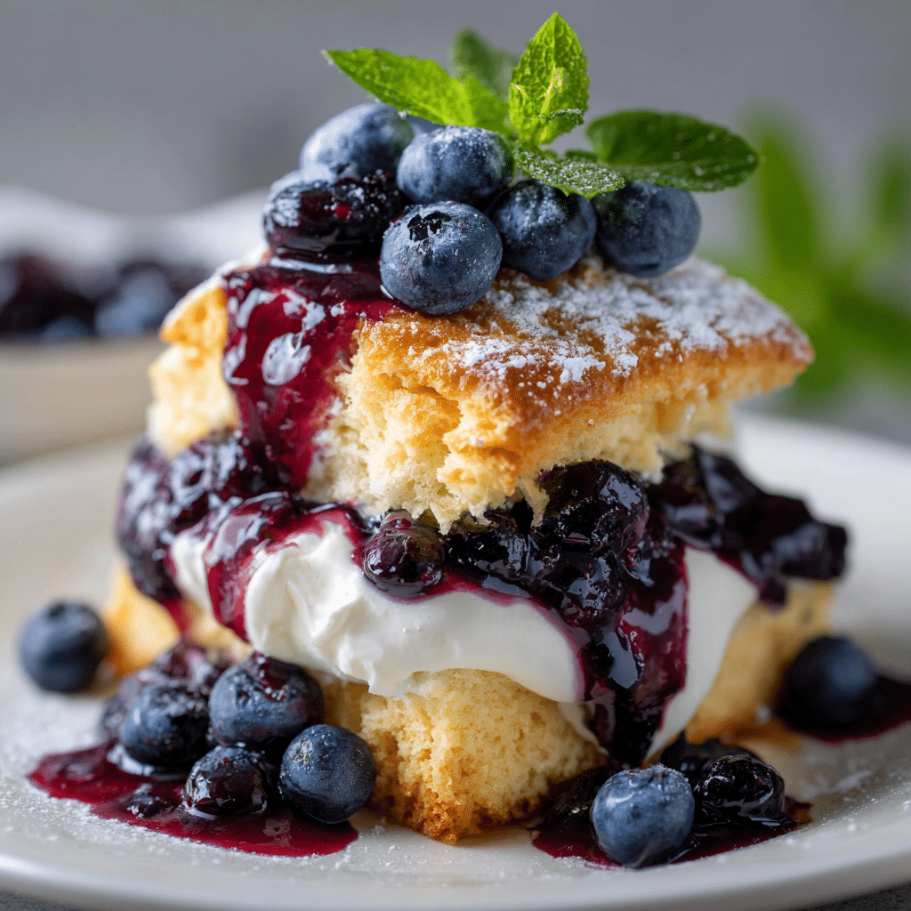 Blueberry Shortcake