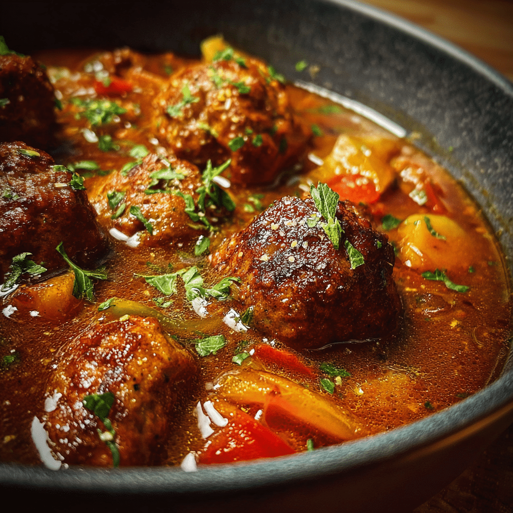 Cajun Meatball Stew