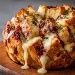 Cranberry Brie Pull-Apart Bread