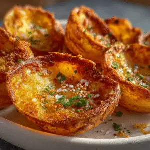 Crispy Deep-Fried Potato Skins