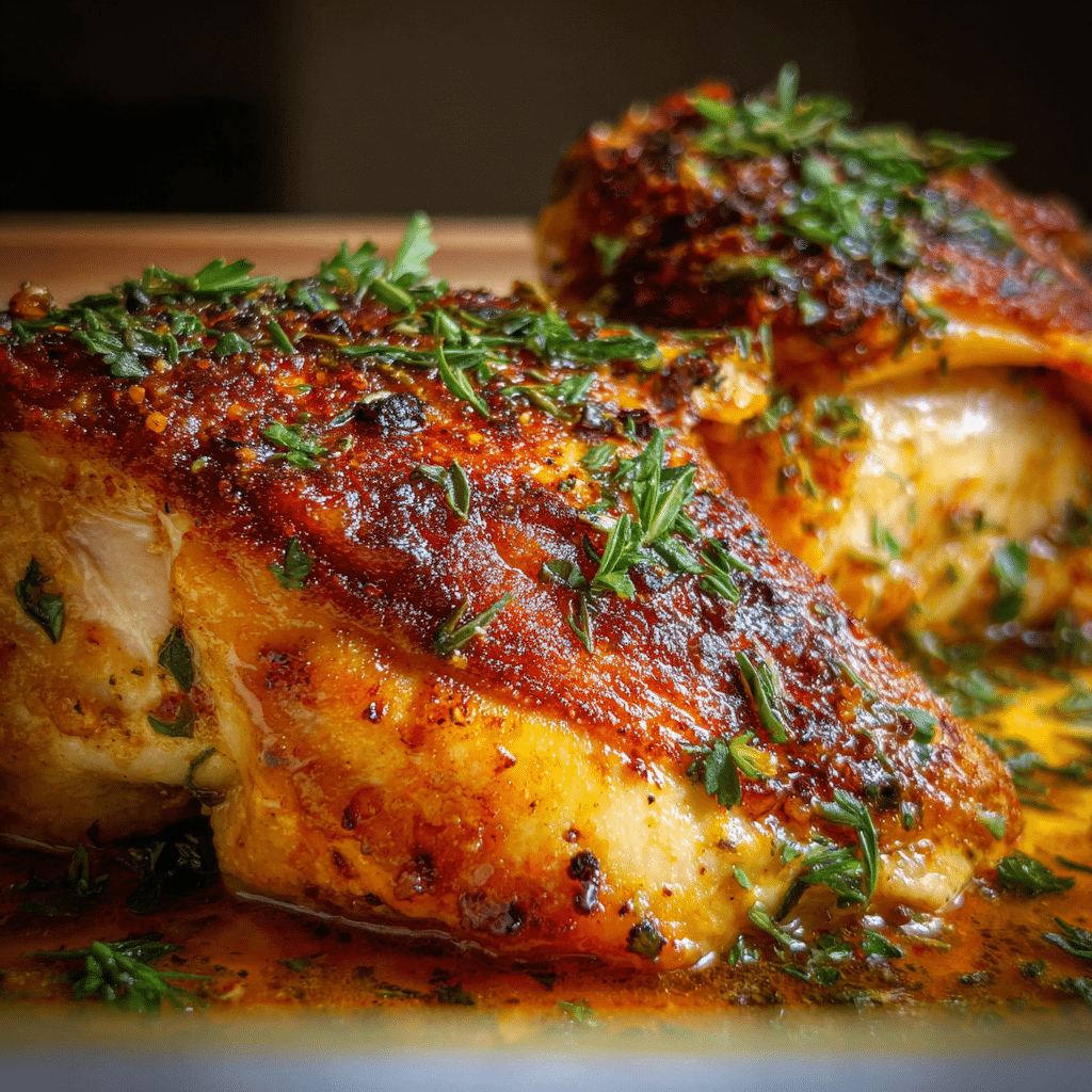 Crispy Roasted Chicken Breast