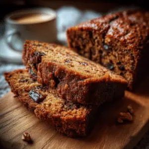 Date Coffee Loaf Cake