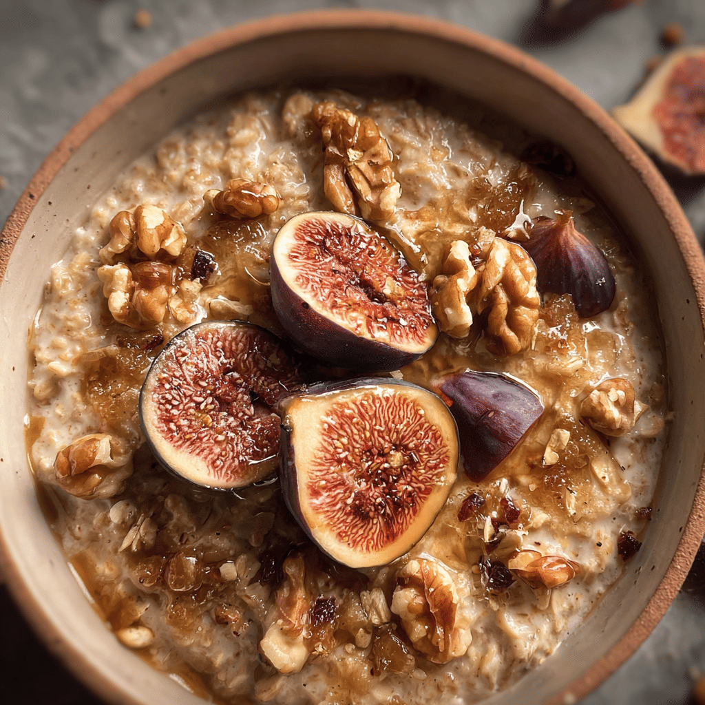 Fig Nut Oatmeal