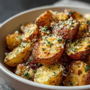 Garlic Parmesan Roasted Potatoes