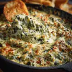 Healthy Spinach Artichoke Dip