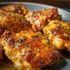 Oven-Baked Boneless, Skinless Chicken Thighs