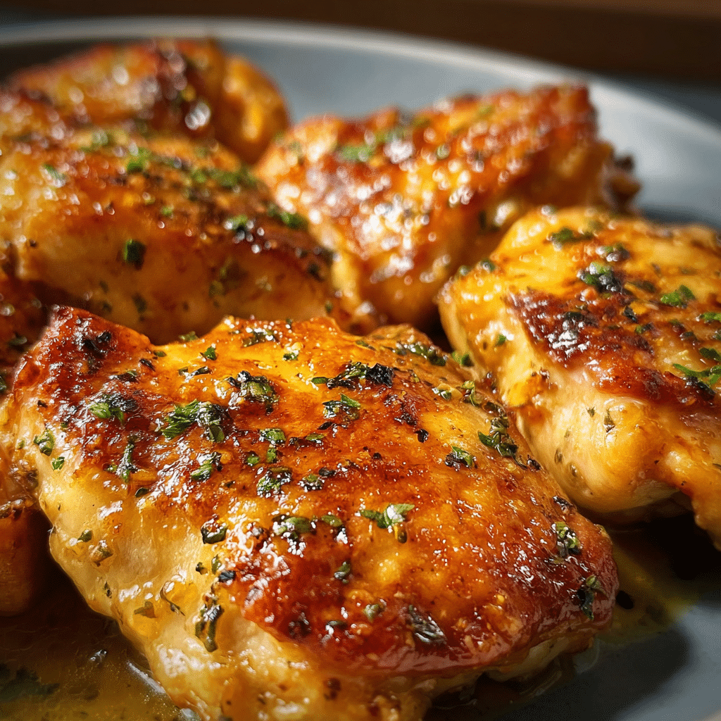 Oven-Baked Boneless, Skinless Chicken Thighs