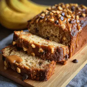 Peanut Butter Banana Bread