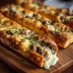 Philly Cheesesteak Breadsticks