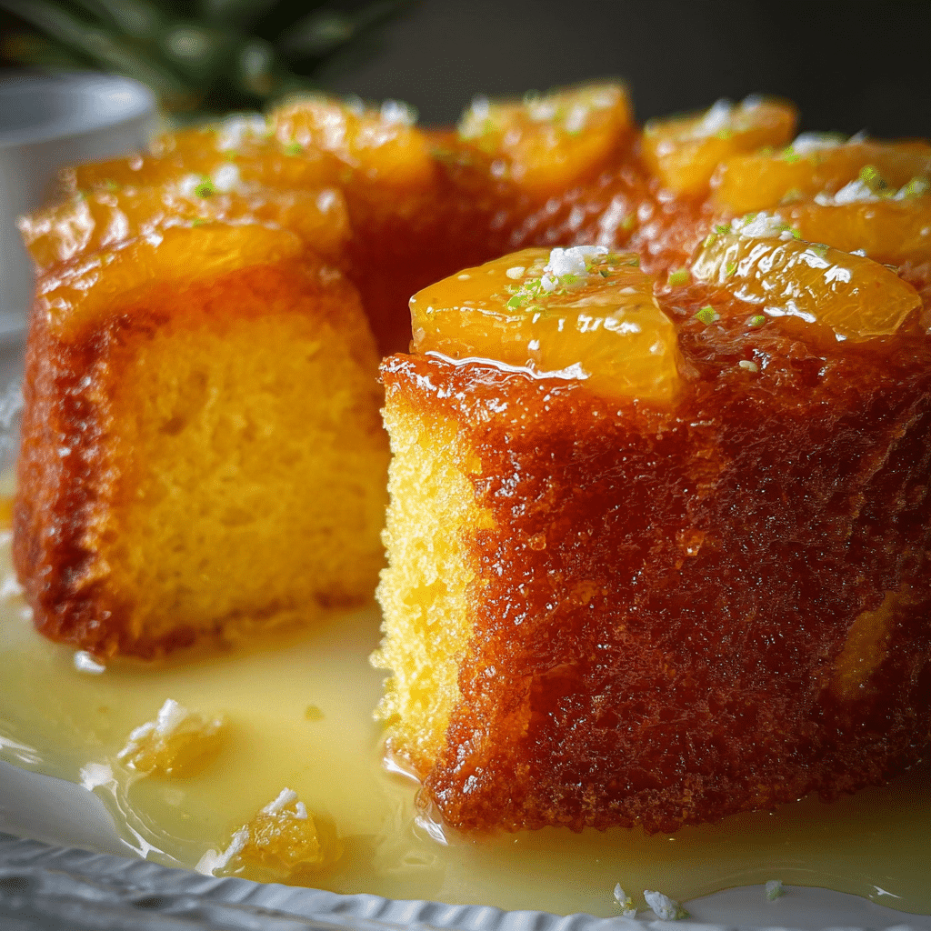 Pineapple Juice Cake