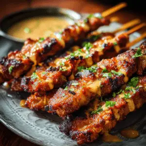 Turkey Satay Skewers