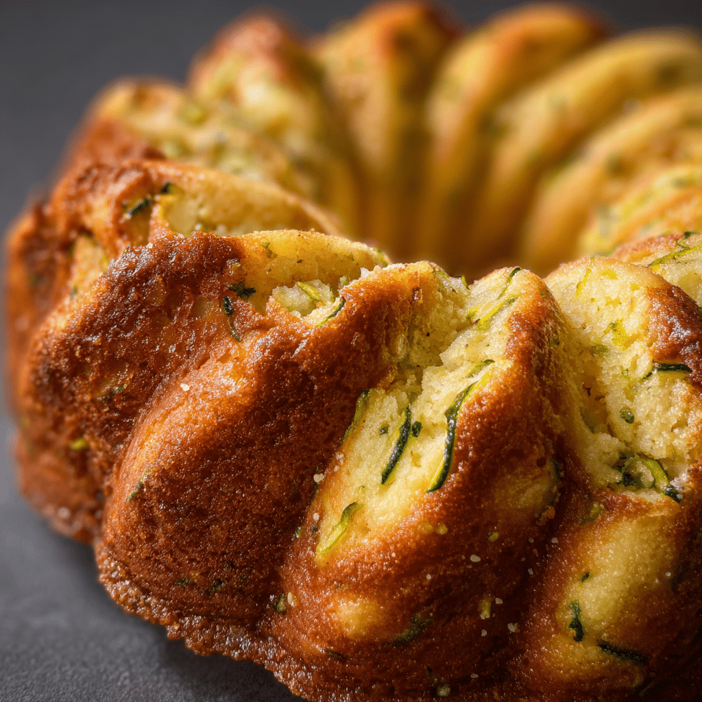 Zucchini Ricotta Bundt Cake Ciambella