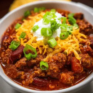 3-Ingredient Stovetop Chili