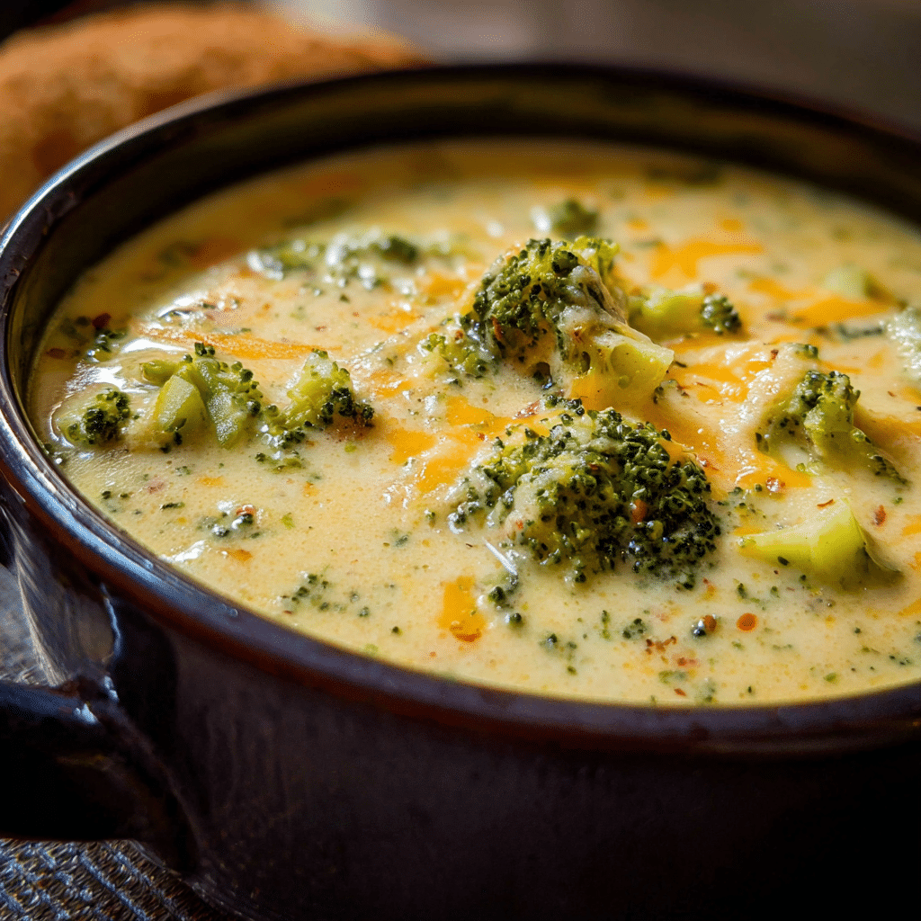 Broccoli Cheese Potato Soup