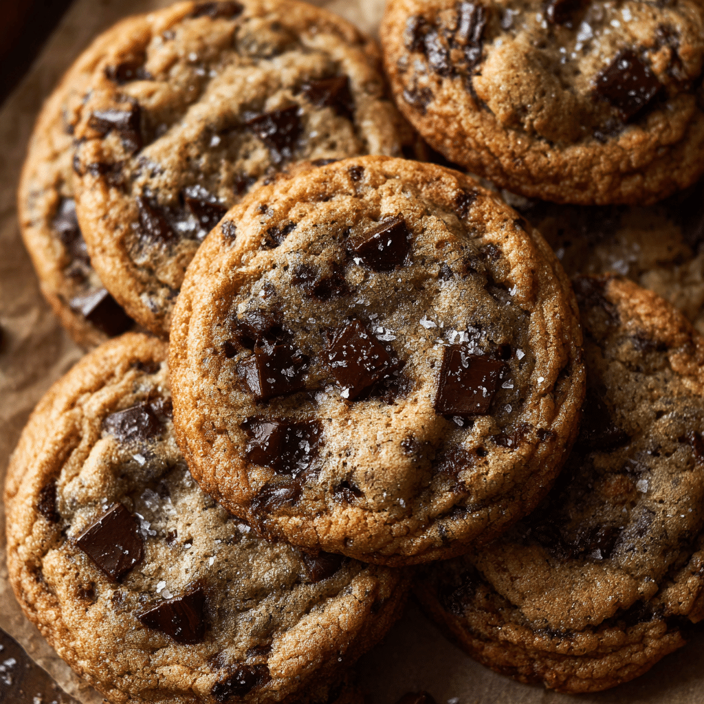 Brown Butter Sourdough Chocolate Chip Cookies