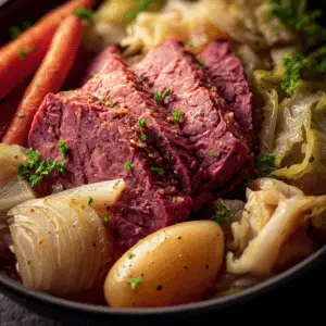 Crockpot Corned Beef and Cabbage