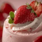 Fresh Strawberry Mousse