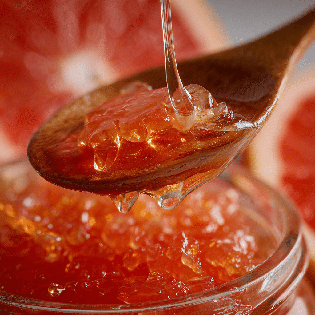 Grapefruit Honey Syrup
