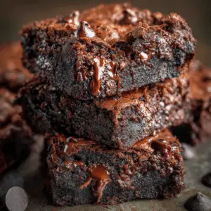 Greek Yogurt Brownies with Chocolate Chips