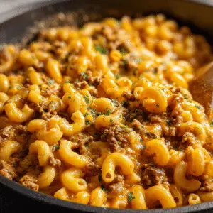 Healthy Homemade Hamburger Helper