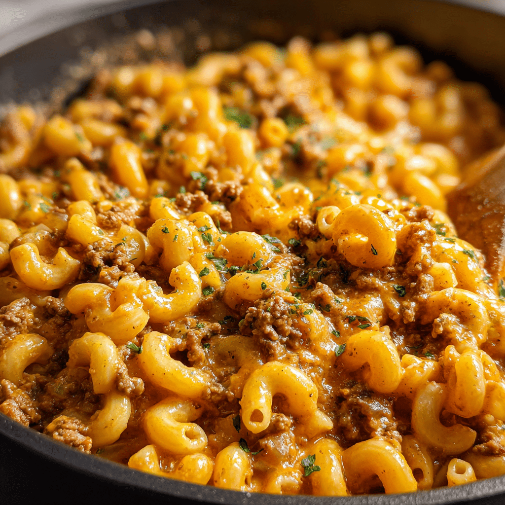 Healthy Homemade Hamburger Helper