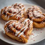 Heart Shaped Cinnamon Rolls