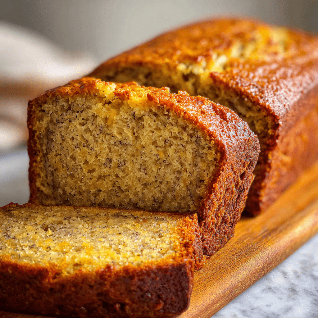 Moist Yellow Cake Mix Banana Bread