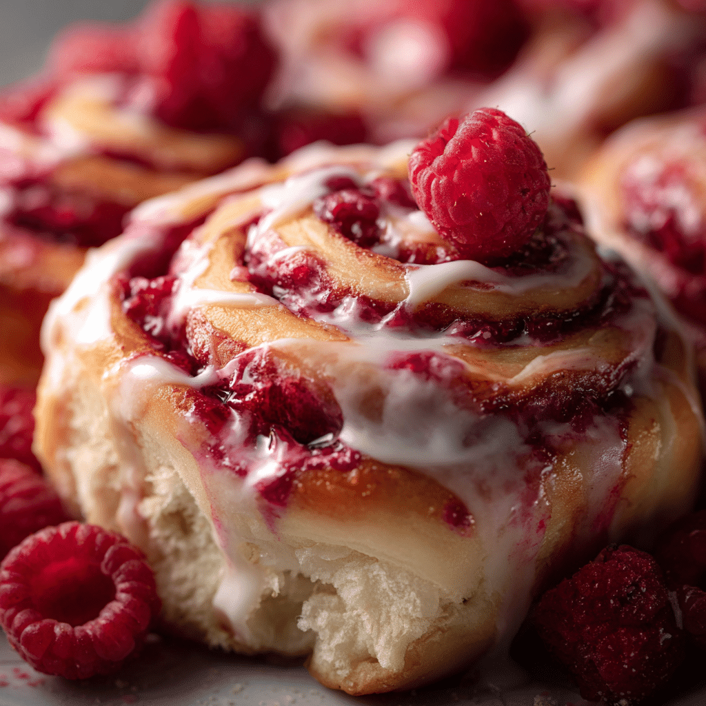 Raspberry Sweet Rolls