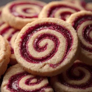 Raspberry Swirl Sugar Cookies